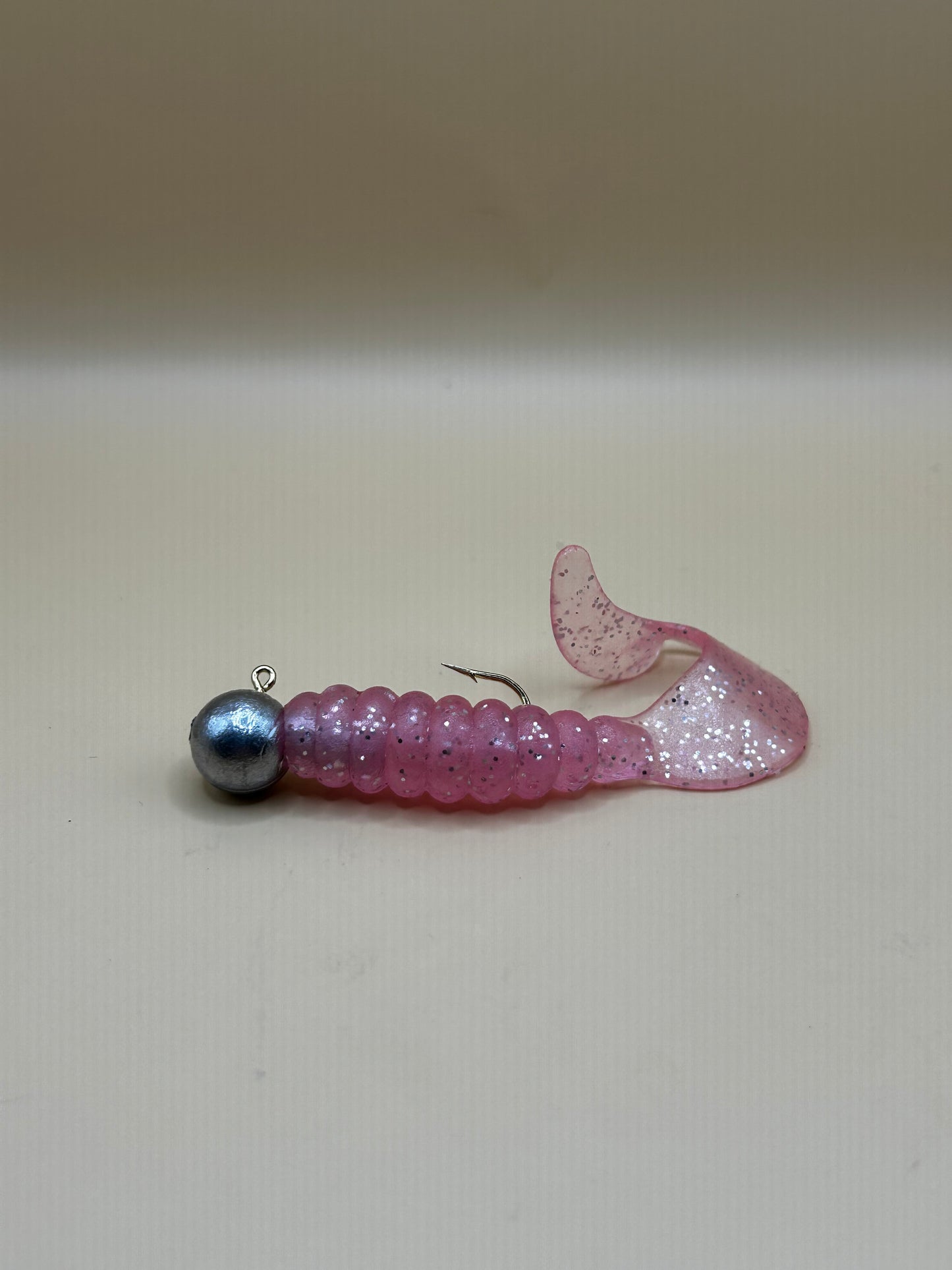 Pearly Pink Twister Tail 12pk 3in